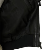 Men's Black Flight Pilot A2 Aviator Leather Jacket