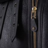 Men’s Sheepskin B-3 Leather Bomber Jacket